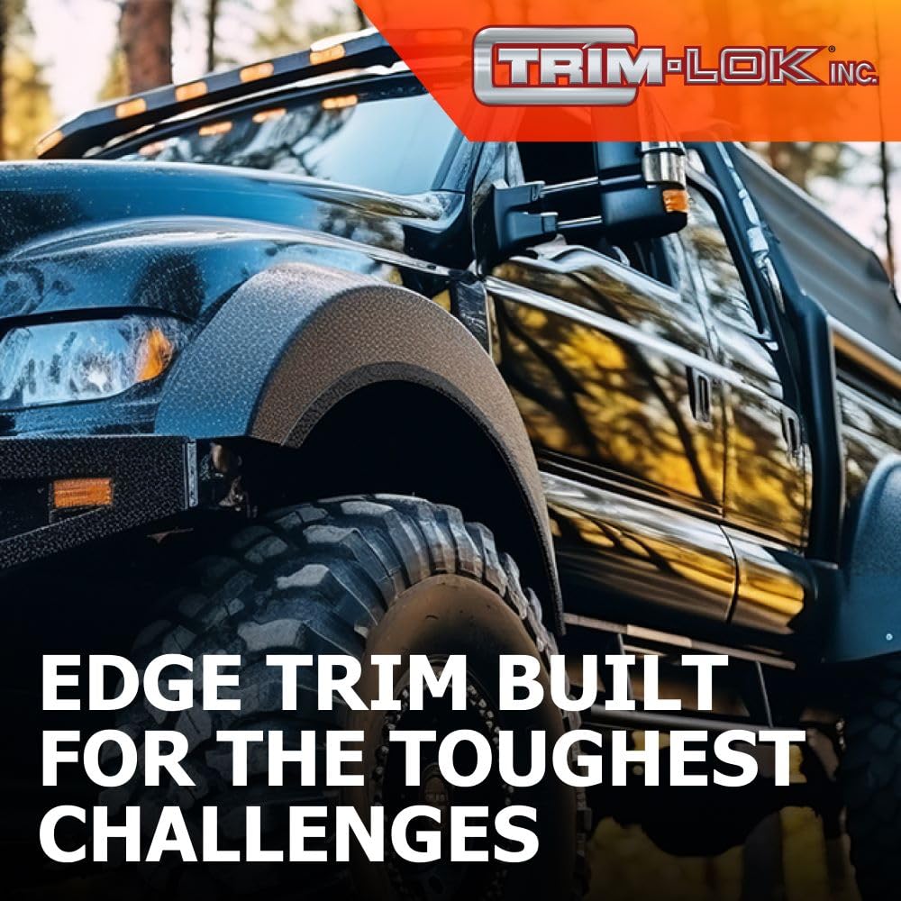 TRIM-LOK edge trim demonstrating outdoor weather resistance