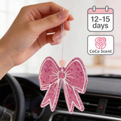 TrinhGuo pink bow for room decor and car use