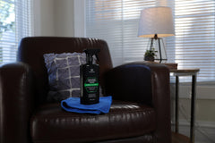 TriNova Faux Leather Cleaner sofa upholstery touch-up for lasting appearance.