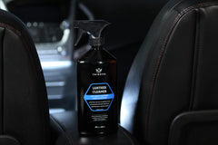 TriNova Leather Cleaner cleans bags and jackets leaving clean, supple leather