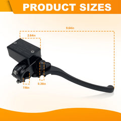 Triumilynn front-right brake master cylinder for Rincon ensures smooth modulation