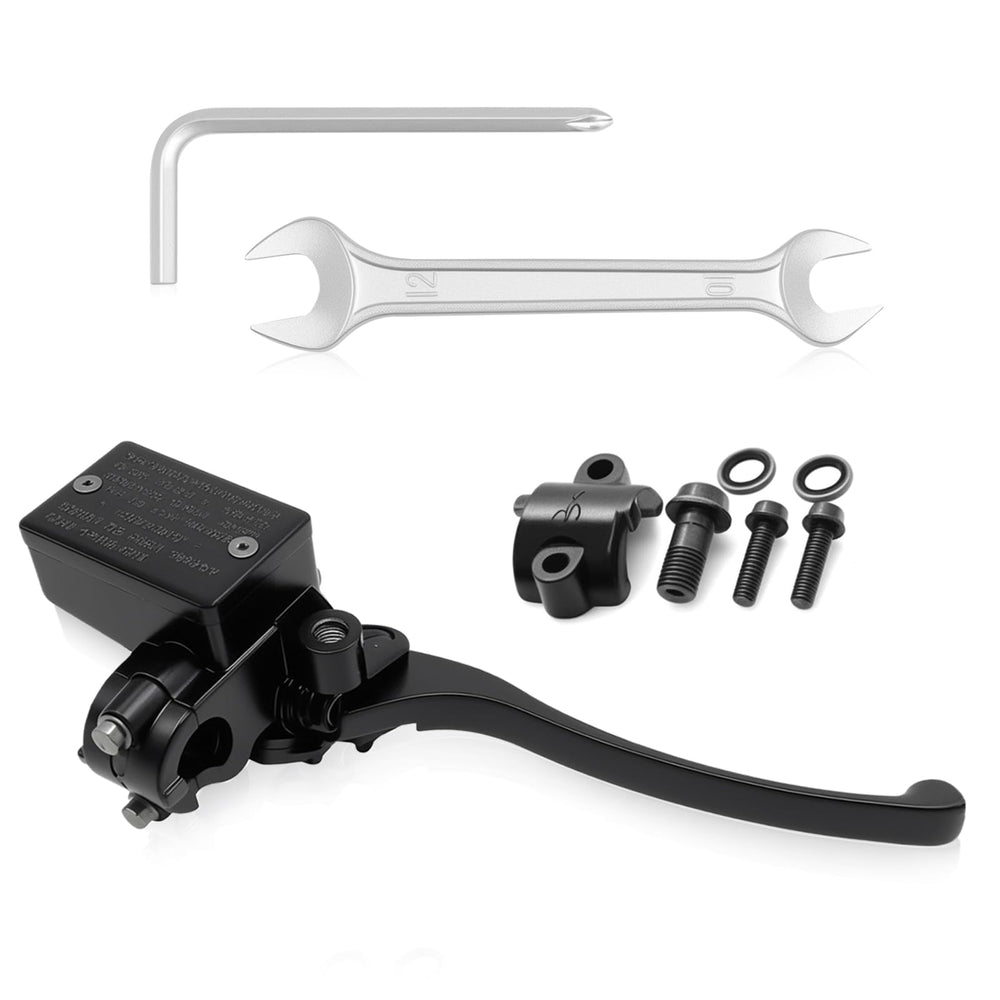 Triumilynn front-right brake master cylinder on Honda Rancher improves brake feel during rides