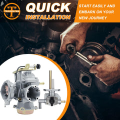 Triumilynn kit includes carburetor and valve for simple maintenance.