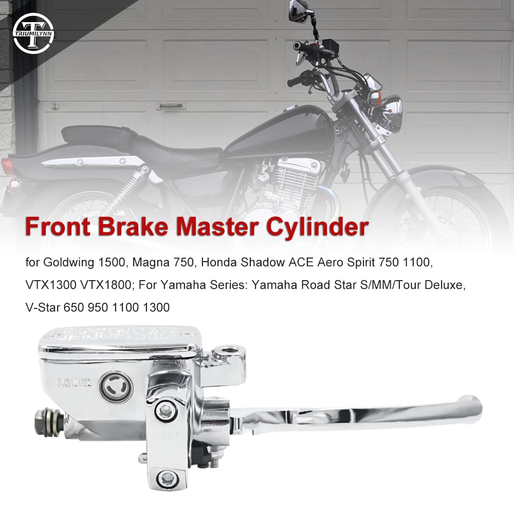 Triumilynn Right 1-inch brake master cylinder installation view demonstrating straightforward mounting