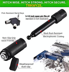 TrkWyze anti-seizure lock cylinder ensures smooth operation in harsh conditions.