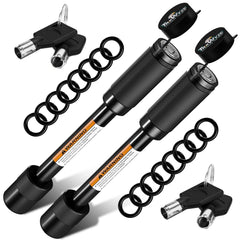 TrkWyze locking hitch pin in-receiver demonstrates secure, easy installation for towing.