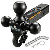 TrkWyze tri-ball hitch with 1-7/8 inch ball for versatile towing