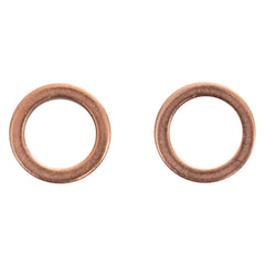 TRQ packaged brake hose set image conveys complete front axle coverage.