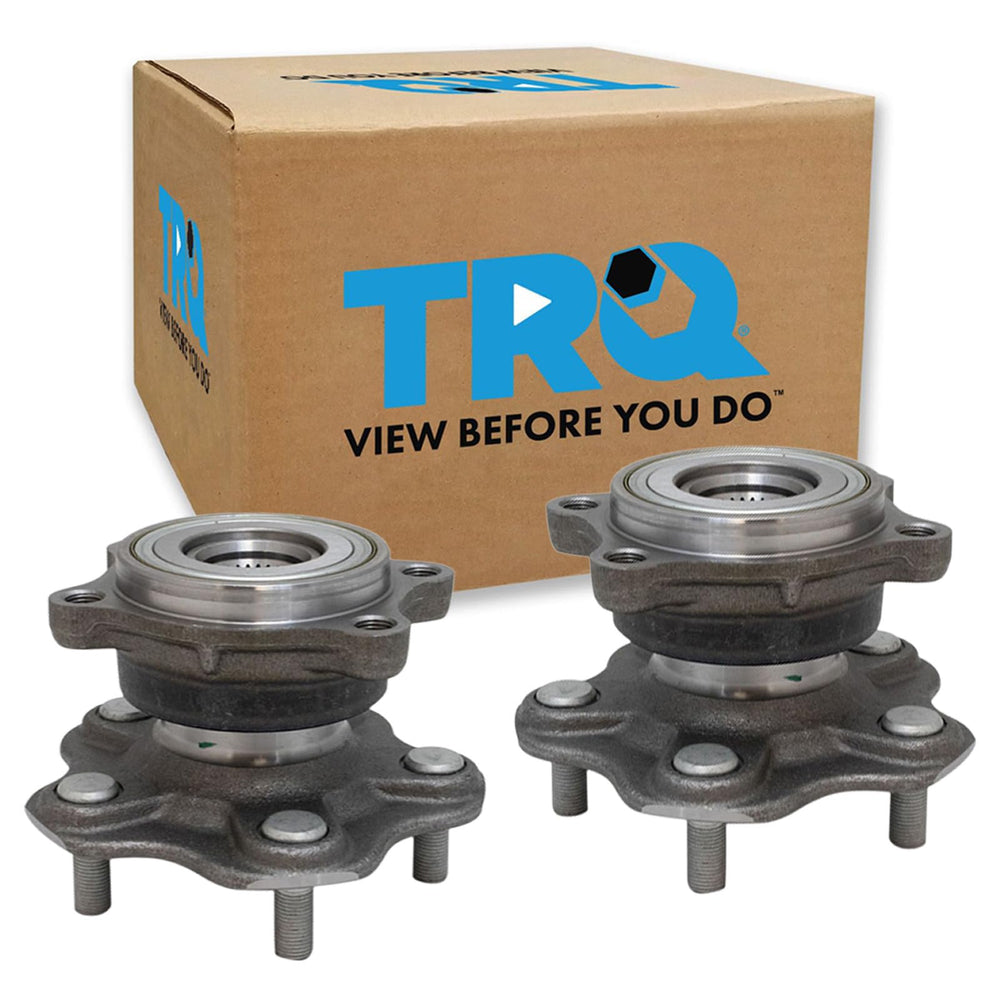 TRQ rear driver-side wheel bearing hub assembly for smoother handling and durability