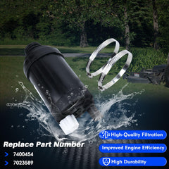 TRSCJXN 7400454 for E32–E85 keeps fuel cleaner under dusty conditions
