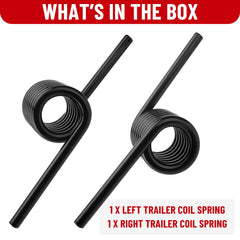 TRUCFUSION 2000lb torque capacity spring: supports heavy-duty ramps under load.