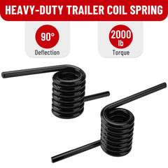 TRUCFUSION trailer ramp spring pair: balanced tension to stabilize ramp movements.