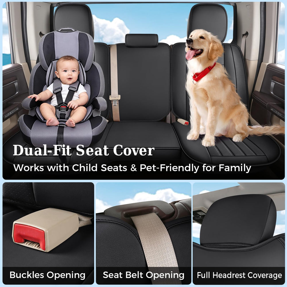 Truckiipa full set provides custom fit for Ram Mega Cab for secure coverage.