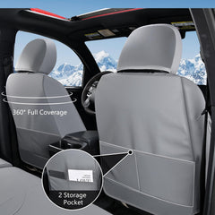 Truckiipa Tacoma front seat headrests included for complete coverage