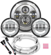 TruckMALL 7-inch LED headlight for clear nighttime visibility