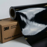 TRUE LINE Automotive 3M 2080 Gloss Black G12 wrap roll for showroom-like finish on vehicles.