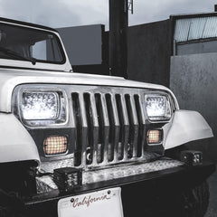 True Mods H6054 chrome headlight packaging for easy replacement