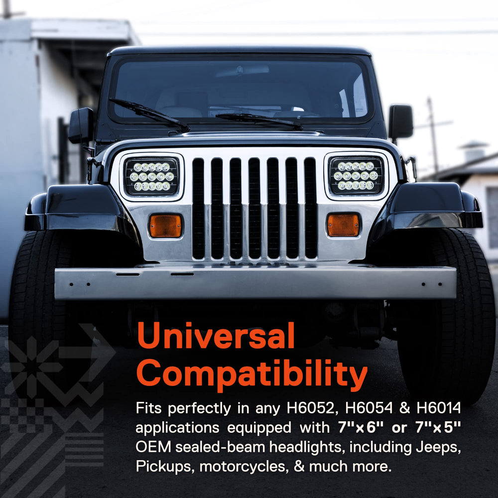 Anti-UV polycarbonate lens helps keep lenses clear under prolonged sun exposure.