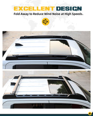 Trumgeta cross bars support up to 260 lbs on Tacoma