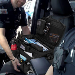 Trunab Patrol Bag front-slot pockets keep tissues, pens, water, and sunglasses handy.