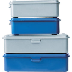 Trusco T-150 blue trunk tool box built in Japan for reliable craftsmanship.