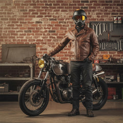 TRUSTERTHEE ABS shell durability for long-lasting protection on motorcycles.