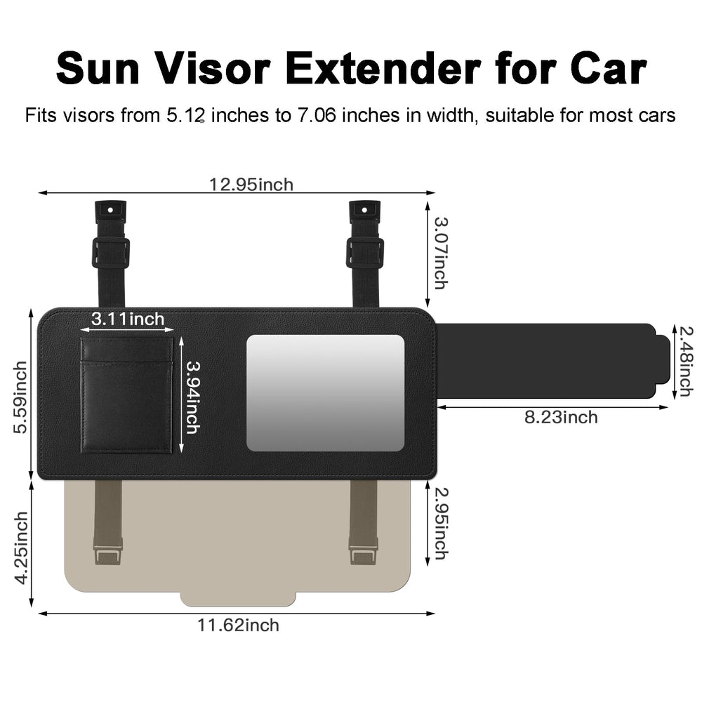 Tsendi universal-fit works for both driver and passenger sides in most vehicles.