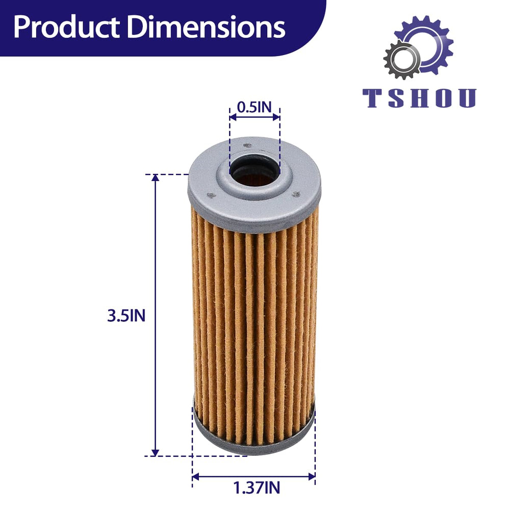 TSHOU fuel filter closeup showing robust housing and precise fit.