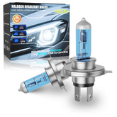 TSIANHUZY upgraded halogen bulbs H4-9003 for CR-V improve night visibility.