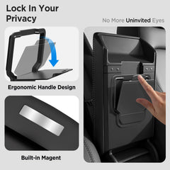 TSLDRV ABS plastic construction of center console tray