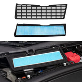 TSTESE grille cover for Tesla Model 3 shields intake from debris.