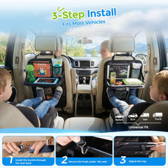 Tsumbay kick mat protects seats and keeps interiors clean