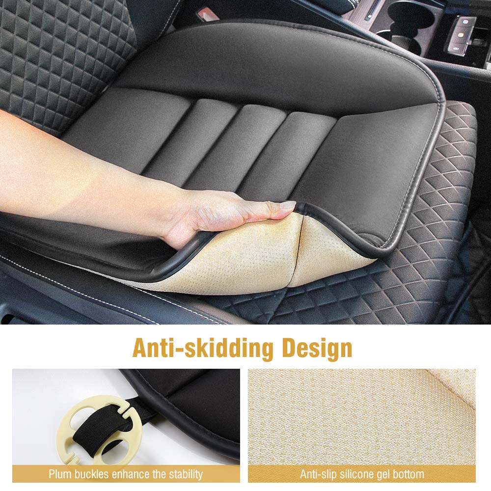 Tsumbay cushion showing non-slip bottom and buckles for stability