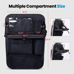 Tsumbay two-pack car organizer setup for family trips