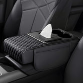Tsxcnaa center console cover with memory foam for long-drive comfort.