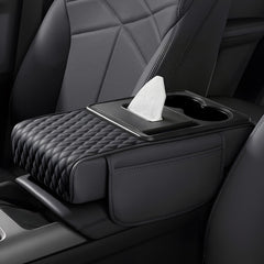Tsxcnaa center console cover with memory foam for long-drive comfort.