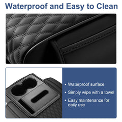 Tsxcnaa center console storage pockets keep essentials within reach.