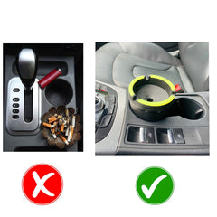 TSY TOOL compact portable car ashtray for travel and on-the-go