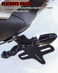 TT719 pre-drilled turn signal holes simplify wiring and mounting