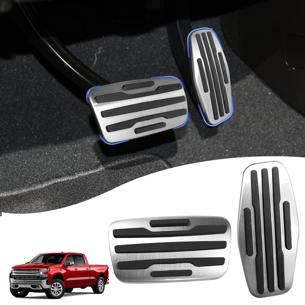 TTCR-II brake pedal cover for Chevy Silverado adds grip and bold styling
