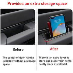 TTCR-II Ram 1500 anti-slip mat detail keeps items in place.