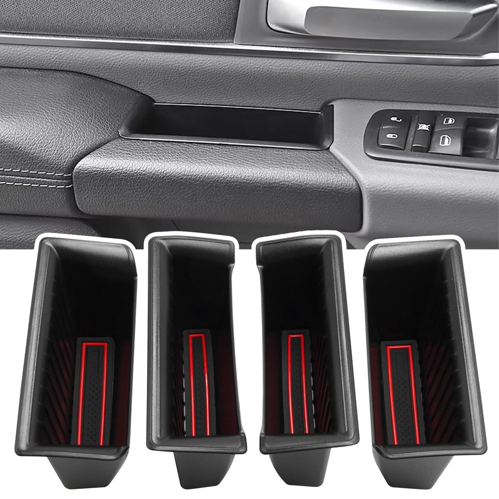 TTCR-II Ram 1500 door-side organizer tray for left-hand-drive models.