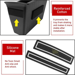TTCR-II Ram 1500 durable ABS tray resists wear and heat.