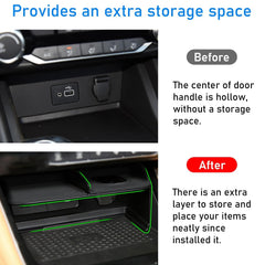 TTCR-II Sentra organizer close-up reveals sturdy ABS material