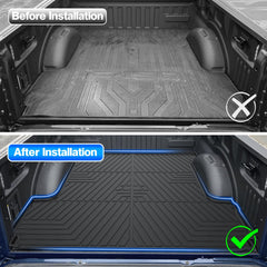 T TGBROS all-weather trunk liner offers a non-slip surface.