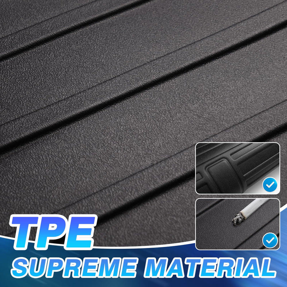 T TGBROS all-weather TPE liner adapts to seasons and resists odors.