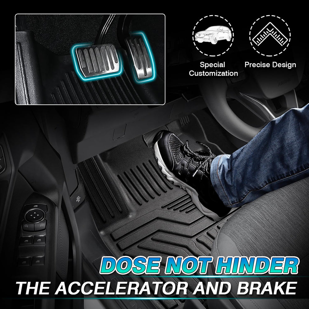 TTGBROS waterproof floor mats for easy cleaning after weather or mud.