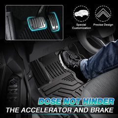 TTGBROS waterproof floor mats for easy cleaning after weather or mud.