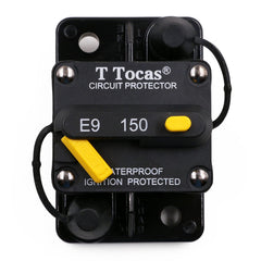 T Tocas 150A circuit breaker installation-ready for DC systems