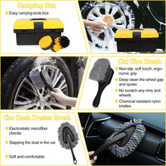 TTRCB detailing brush set for precise interior cleaning and surface prep.
